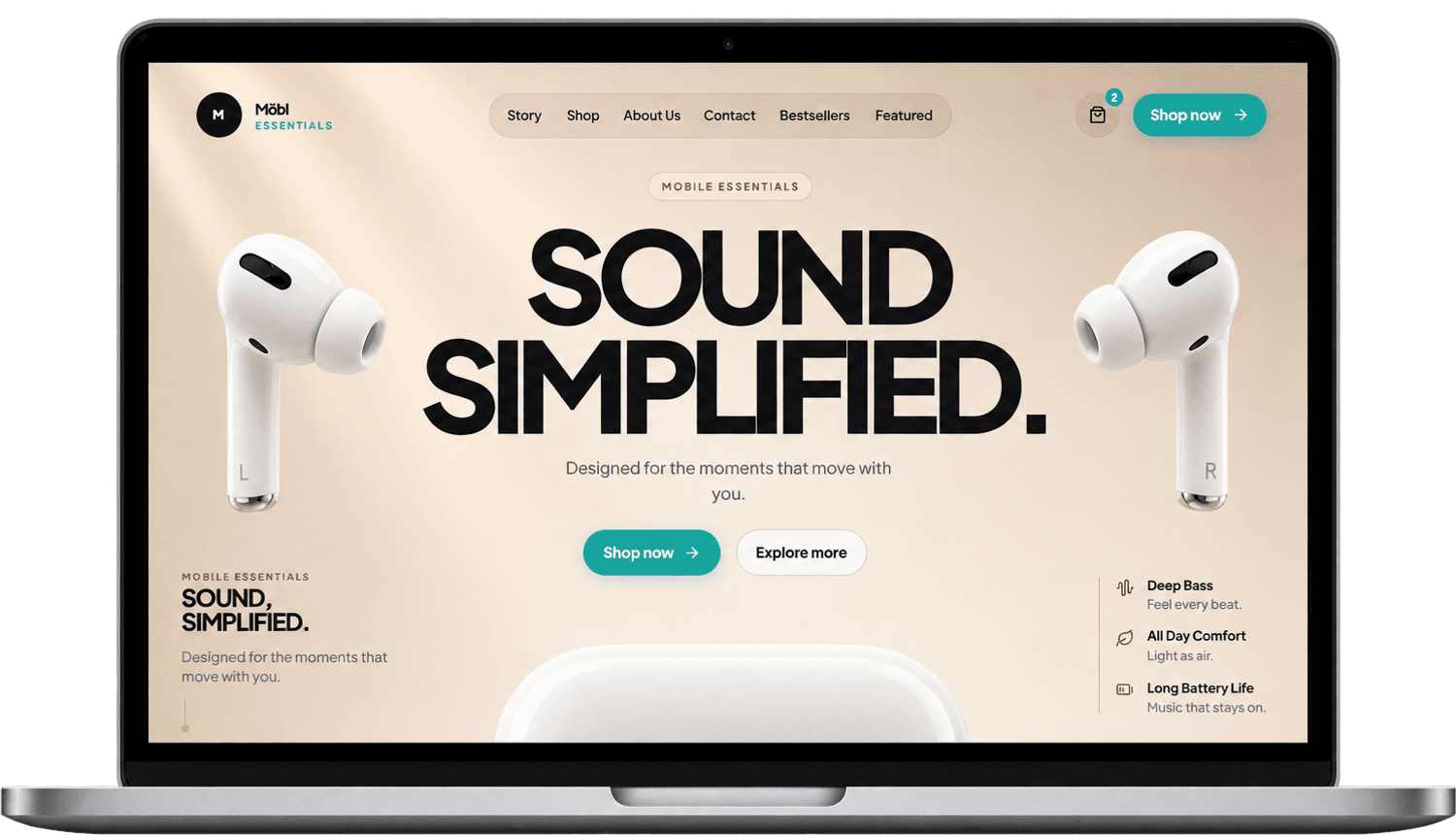 Mobl - E-commerce Website